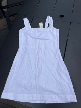 Abercrombie & Fitch White Mini Dress
